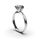 White Gold Diamond Ring 210411121 from the manufacturer of jewelry LUNET JEWELERY at the price of  UAH: 3