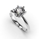 White Gold Diamond Ring 210411121 from the manufacturer of jewelry LUNET JEWELERY at the price of  UAH: 1