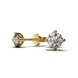 Red Gold Diamond Earrings 39602421