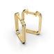 Yellow Gold Diamond Earrings 319673121