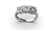 White Gold Diamonds Ring 24211121 from the manufacturer of jewelry LUNET JEWELERY at the price of  UAH: 3