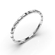 White Gold Phalanx ring 28541100 from the manufacturer of jewelry LUNET JEWELERY at the price of $88 UAH: 4