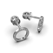 White Gold Diamond Earrings 323311121 from the manufacturer of jewelry LUNET JEWELERY at the price of $459 UAH: 14