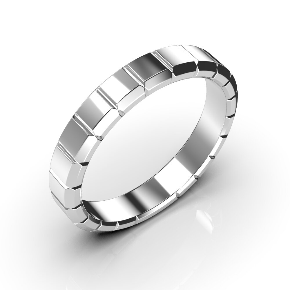 White Gold Wedding Ring 29231100