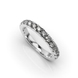 White Gold Diamonds Wedding Ring 27231121 from the manufacturer of jewelry LUNET JEWELERY at the price of $1 009 UAH: 8
