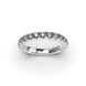 White Gold Diamonds Wedding Ring 27231121 from the manufacturer of jewelry LUNET JEWELERY at the price of $1 009 UAH: 9