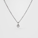 White Gold Diamond Necklace 718881121