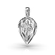 White Gold Pendant "Archangel Michael" without Stones 115321100