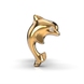 Red Gold Diamond "Dolphin" Mono earring 311432421