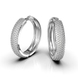 White Gold Diamond Earrings 331001121 from the manufacturer of jewelry LUNET JEWELERY at the price of $1 271 UAH: 5