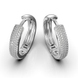 White Gold Diamond Earrings 331001121 from the manufacturer of jewelry LUNET JEWELERY at the price of $1 271 UAH: 7