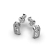 White Gold Diamond Earrings 335081121 from the manufacturer of jewelry LUNET JEWELERY at the price of $577 UAH: 6