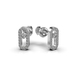 White Gold Diamond Earrings 335081121 from the manufacturer of jewelry LUNET JEWELERY at the price of $577 UAH: 2