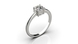 White Gold Diamonds Ring 24271121 from the manufacturer of jewelry LUNET JEWELERY at the price of  UAH: 4