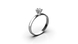 White Gold Diamond Ring 26411121 from the manufacturer of jewelry LUNET JEWELERY at the price of $613 UAH: 9