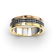 Mixed Metals Diamond Wedding Ring 211882422 from the manufacturer of jewelry LUNET JEWELERY at the price of $1 300 UAH: 3
