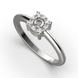 White Gold Diamonds Ring 24271121 from the manufacturer of jewelry LUNET JEWELERY at the price of  UAH: 1