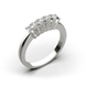 White Gold Diamonds Ring 22561521 from the manufacturer of jewelry LUNET JEWELERY at the price of $1 278 UAH: 4