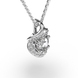 White Gold Diamond Necklace 718381121