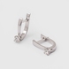 White Gold Diamond Earrings 313541121 from the manufacturer of jewelry LUNET JEWELERY at the price of $869 UAH: 1