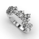 White Gold Diamonds Ring 27521121 from the manufacturer of jewelry LUNET JEWELERY at the price of  UAH: 1