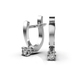 White Gold Diamond Earrings 313541121 from the manufacturer of jewelry LUNET JEWELERY at the price of $869 UAH: 8