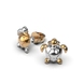 Mixed Metals Turtle Earrings 317242400 from the manufacturer of jewelry LUNET JEWELERY at the price of $225 UAH: 8