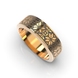 Red Gold Wedding Ring 214172400 from the manufacturer of jewelry LUNET JEWELERY at the price of  UAH: 1