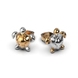 Mixed Metals Turtle Earrings 317242400 from the manufacturer of jewelry LUNET JEWELERY at the price of $225 UAH: 5