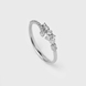 White Gold Diamonds Ring 24581521 from the manufacturer of jewelry LUNET JEWELERY at the price of  UAH: 1