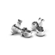 White Gold Diamond Snail Earrings 317251121 from the manufacturer of jewelry LUNET JEWELERY at the price of $235 UAH: 12