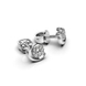 White Gold Diamond Snail Earrings 317251121 from the manufacturer of jewelry LUNET JEWELERY at the price of $235 UAH: 10
