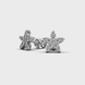 White Gold Diamond Earrings 339651121 from the manufacturer of jewelry LUNET JEWELERY at the price of $988 UAH: 4
