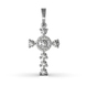 White Gold Diamond Cross 16651121