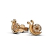 Red Gold Diamond Snail Earrings 317262421 from the manufacturer of jewelry LUNET JEWELERY at the price of $235 UAH: 10
