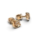 Red Gold Diamond Snail Earrings 317262421 from the manufacturer of jewelry LUNET JEWELERY at the price of $315 UAH: 6