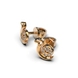 Red Gold Diamond Snail Earrings 317262421 from the manufacturer of jewelry LUNET JEWELERY at the price of $315 UAH: 11