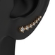 Red Gold Diamond Ear Cuffs 312392421