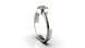 White Gold Diamond Ring 23721121 from the manufacturer of jewelry LUNET JEWELERY at the price of  UAH: 2