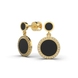 Yellow Gold Diamond Earrings 315783121 from the manufacturer of jewelry LUNET JEWELERY at the price of $762 UAH: 10