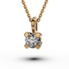 Red Gold Diamond Necklace 719332421