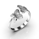 White Gold Diamonds Ring 29351121 from the manufacturer of jewelry LUNET JEWELERY at the price of  UAH: 4