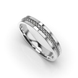 White Gold Diamond Wedding Ring 236731121 from the manufacturer of jewelry LUNET JEWELERY at the price of $694 UAH: 7